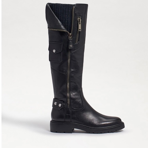 Lacy Zip Up Riding Boot Sam Edelman - Picture 2 of 7